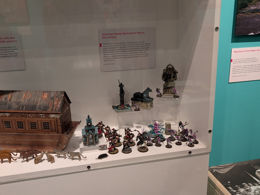 Player-painted Warhammer minis as a form of folk art.